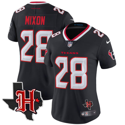 Women's HOU 2024 Texas Patch Vapor Limited Jersey V5 - Stitched