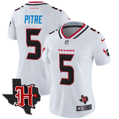 Women's HOU 2024 Texas Patch Vapor Limited Jersey V5 - Stitched