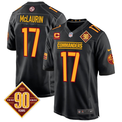 WAS 90th Anniversary Patch Game Jersey - Stitched