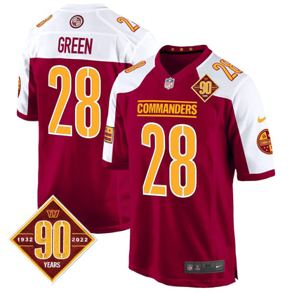WAS 90th Anniversary Patch Game Jersey - Stitched