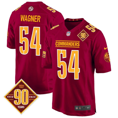 WAS 90th Anniversary Patch Game Jersey - Stitched