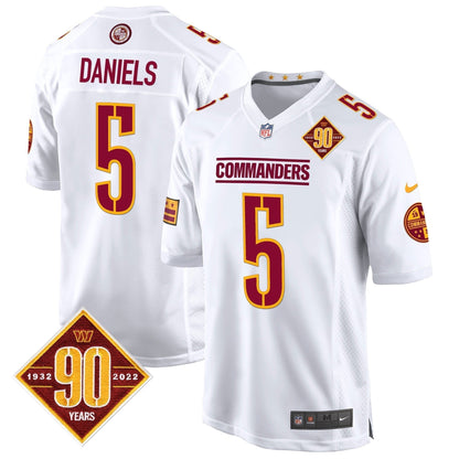 WAS 90th Anniversary Patch Game Jersey - Stitched