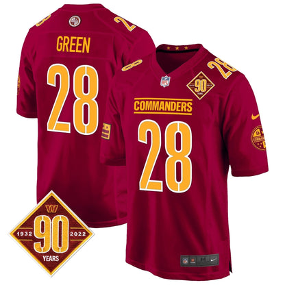 WAS 90th Anniversary Patch Game Jersey - Stitched