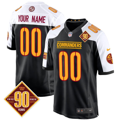 WAS 90th Anniversary Patch Game Custom Jersey - Stitched