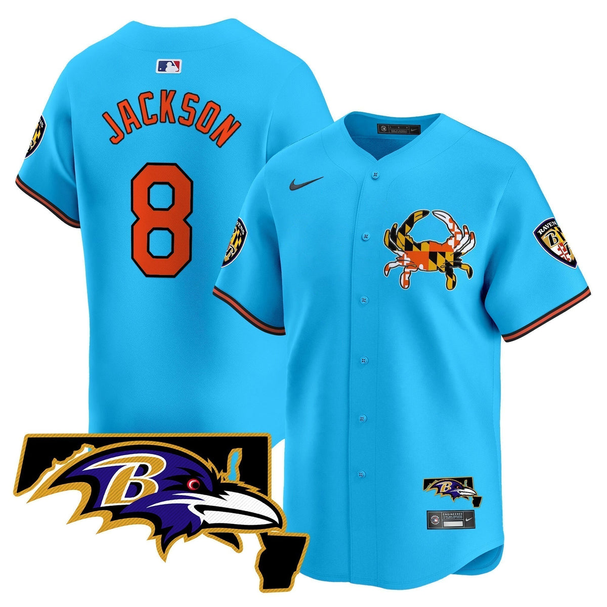 BAL 2024 Vapor Premier Baseball Jersey - Stitched