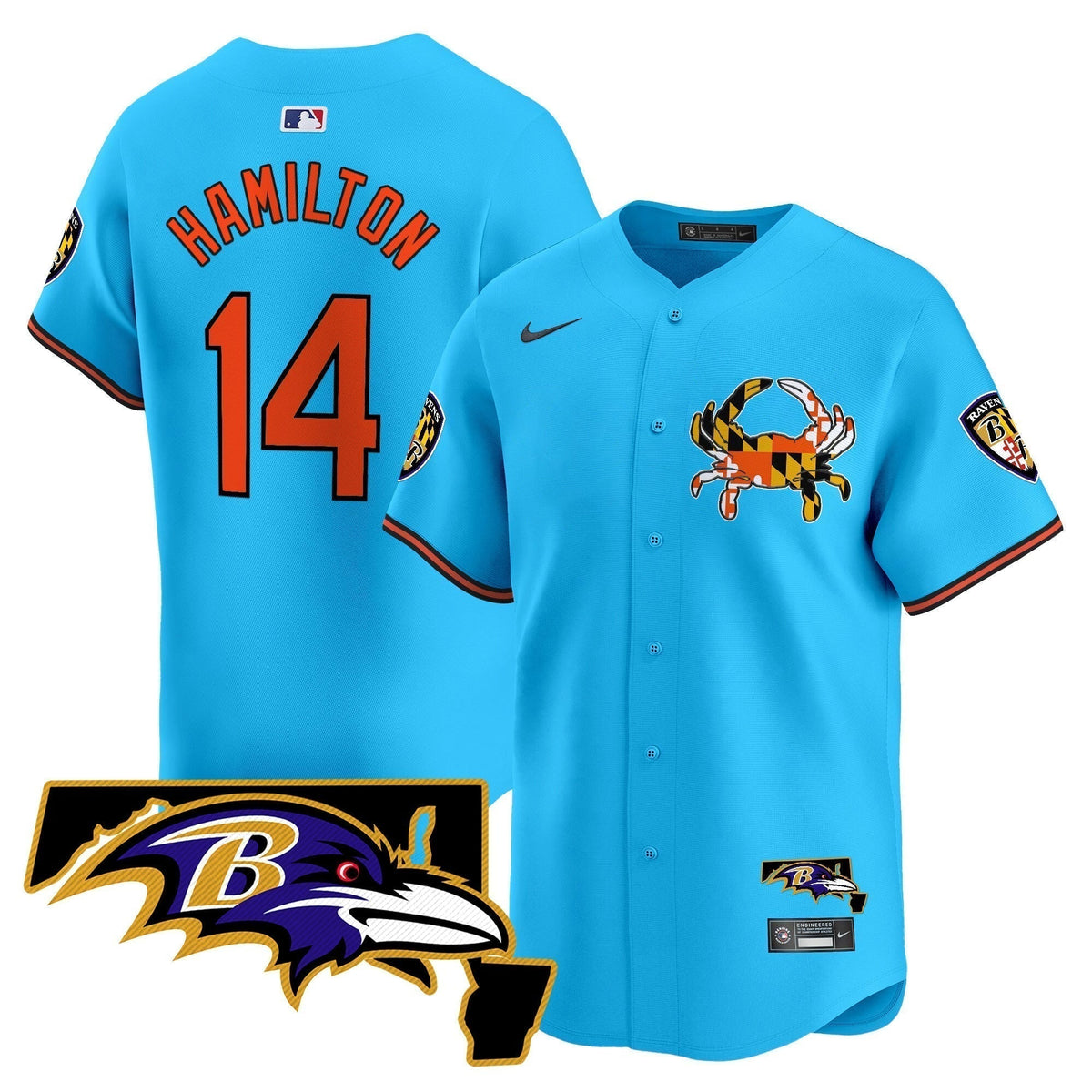 BAL 2024 Vapor Premier Baseball Jersey - Stitched