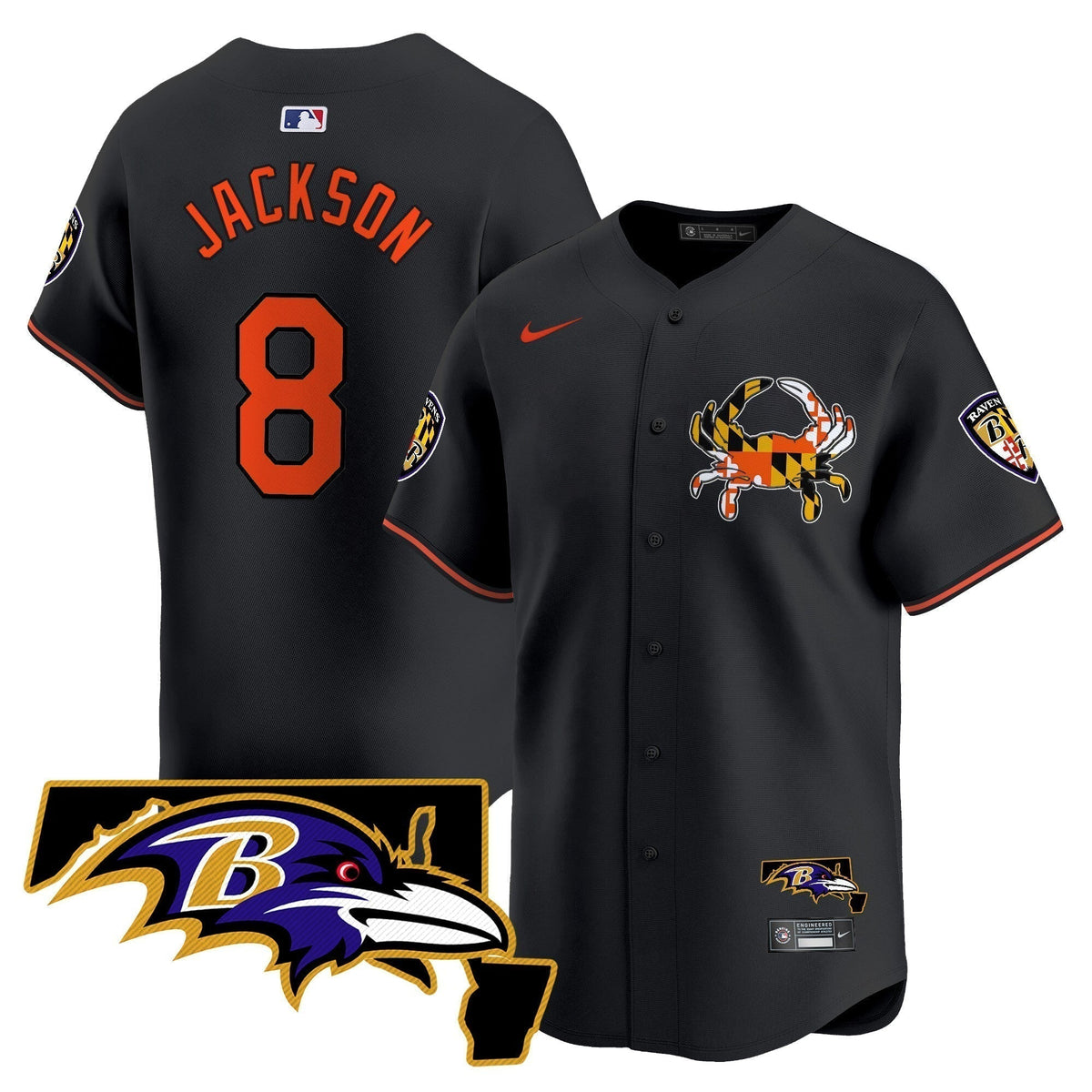 BAL 2024 Vapor Premier Baseball Jersey - Stitched
