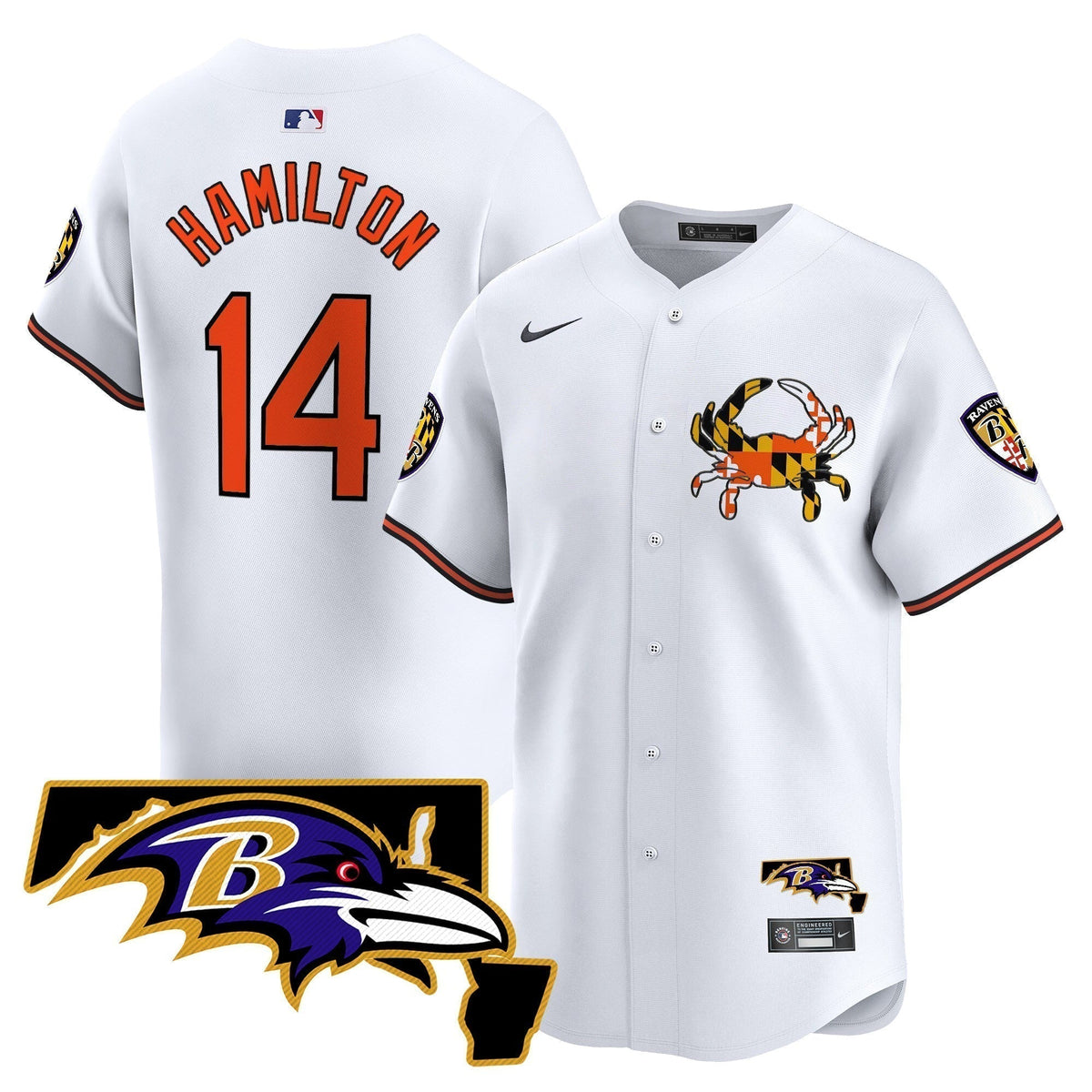 BAL 2024 Vapor Premier Baseball Jersey - Stitched