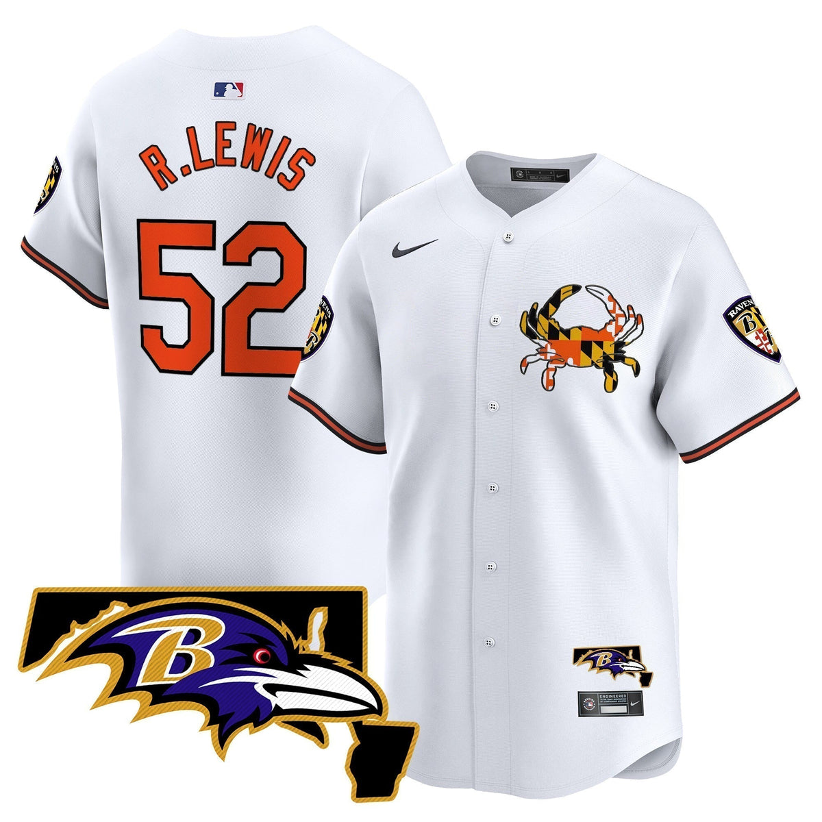 BAL 2024 Vapor Premier Baseball Jersey - Stitched