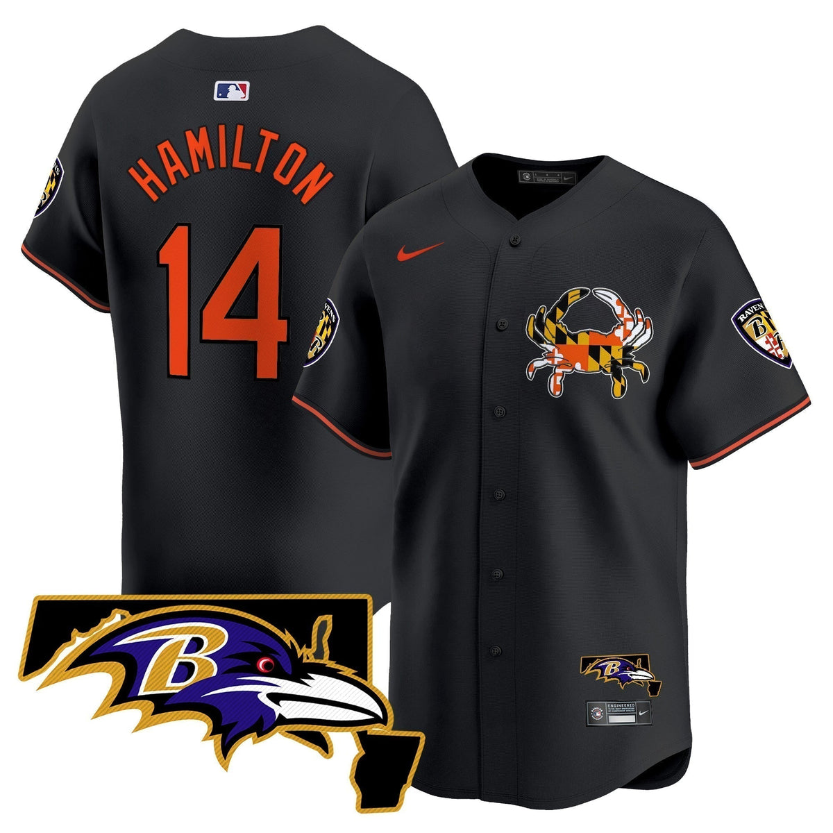 BAL 2024 Vapor Premier Baseball Jersey - Stitched
