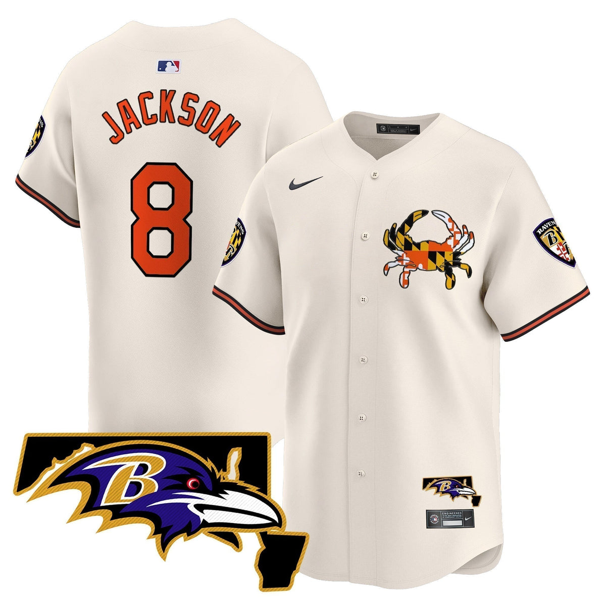 BAL 2024 Vapor Premier Baseball Jersey - Stitched