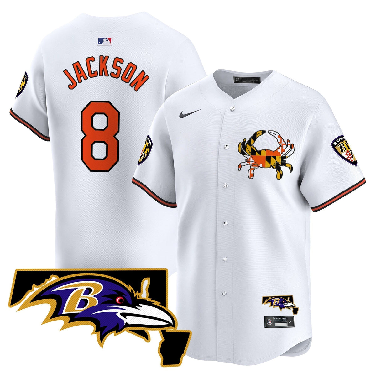 BAL 2024 Vapor Premier Baseball Jersey - Stitched