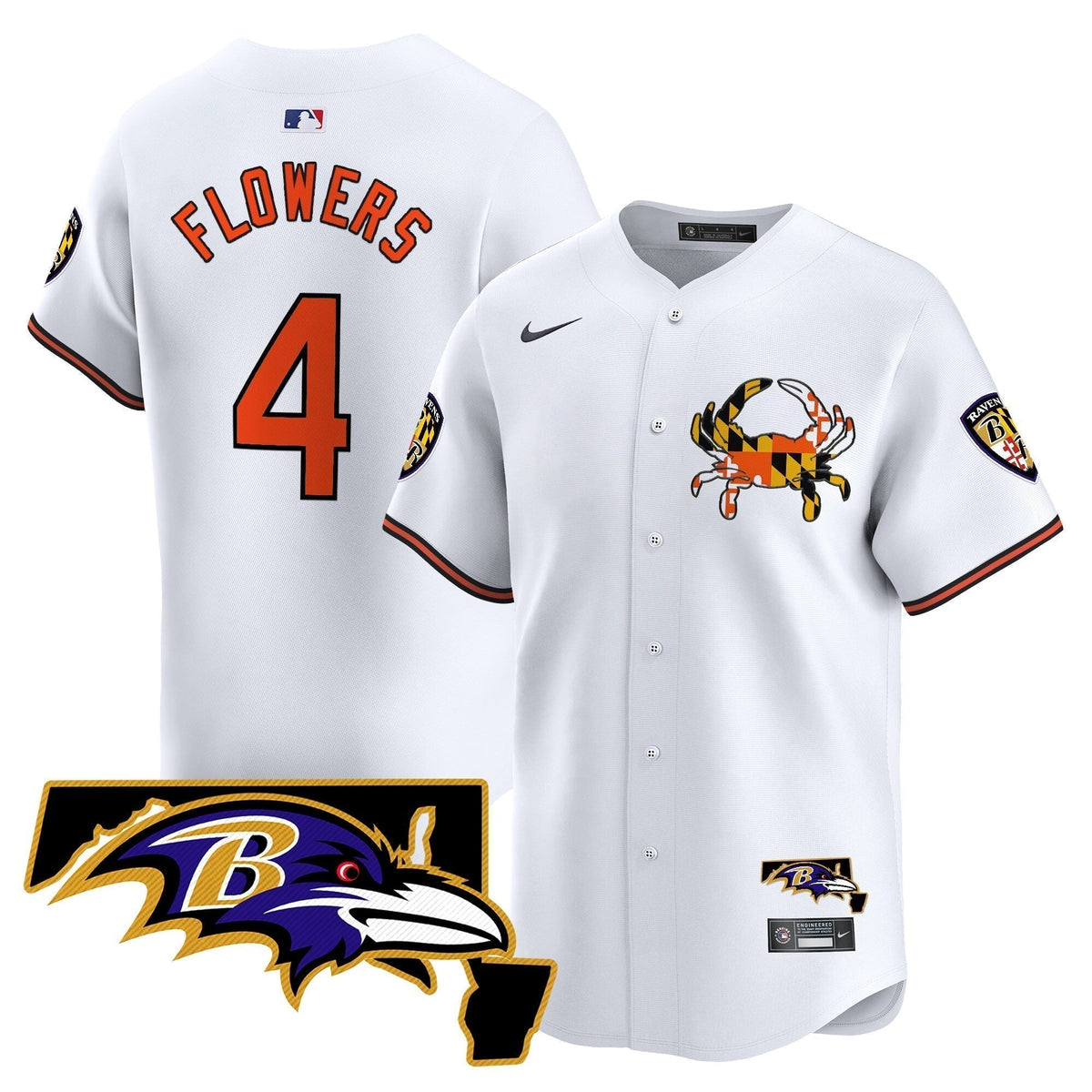 BAL 2024 Vapor Premier Baseball Jersey - Stitched