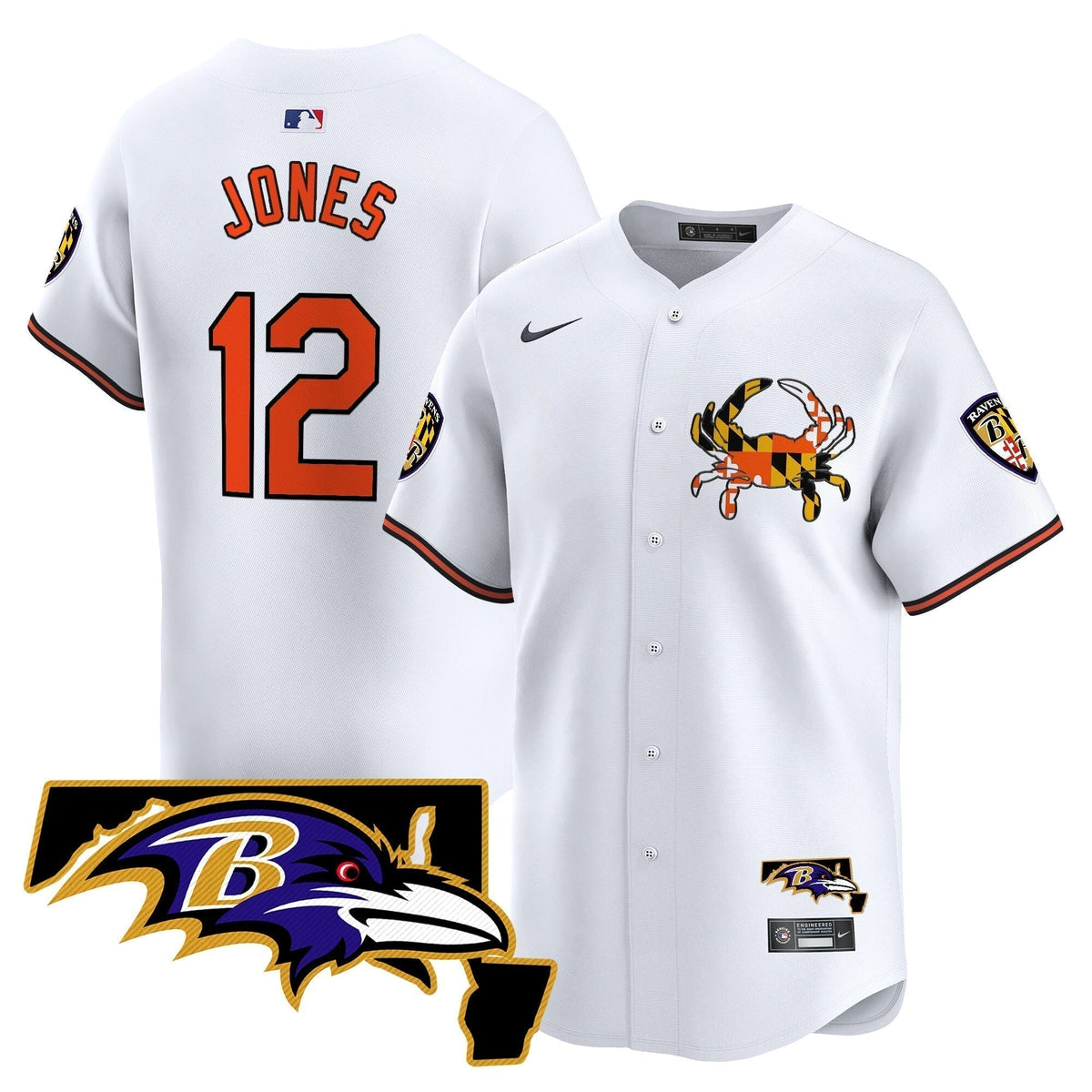 BAL 2024 Vapor Premier Baseball Jersey - Stitched