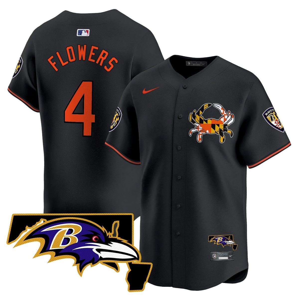 BAL 2024 Vapor Premier Baseball Jersey - Stitched