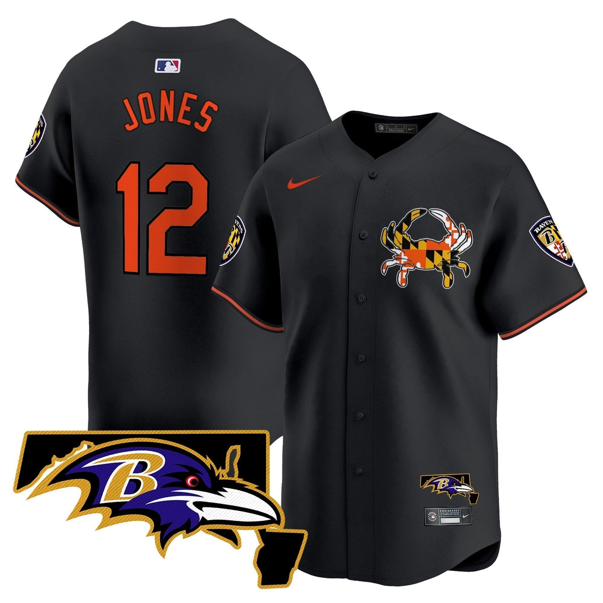 BAL 2024 Vapor Premier Baseball Jersey - Stitched