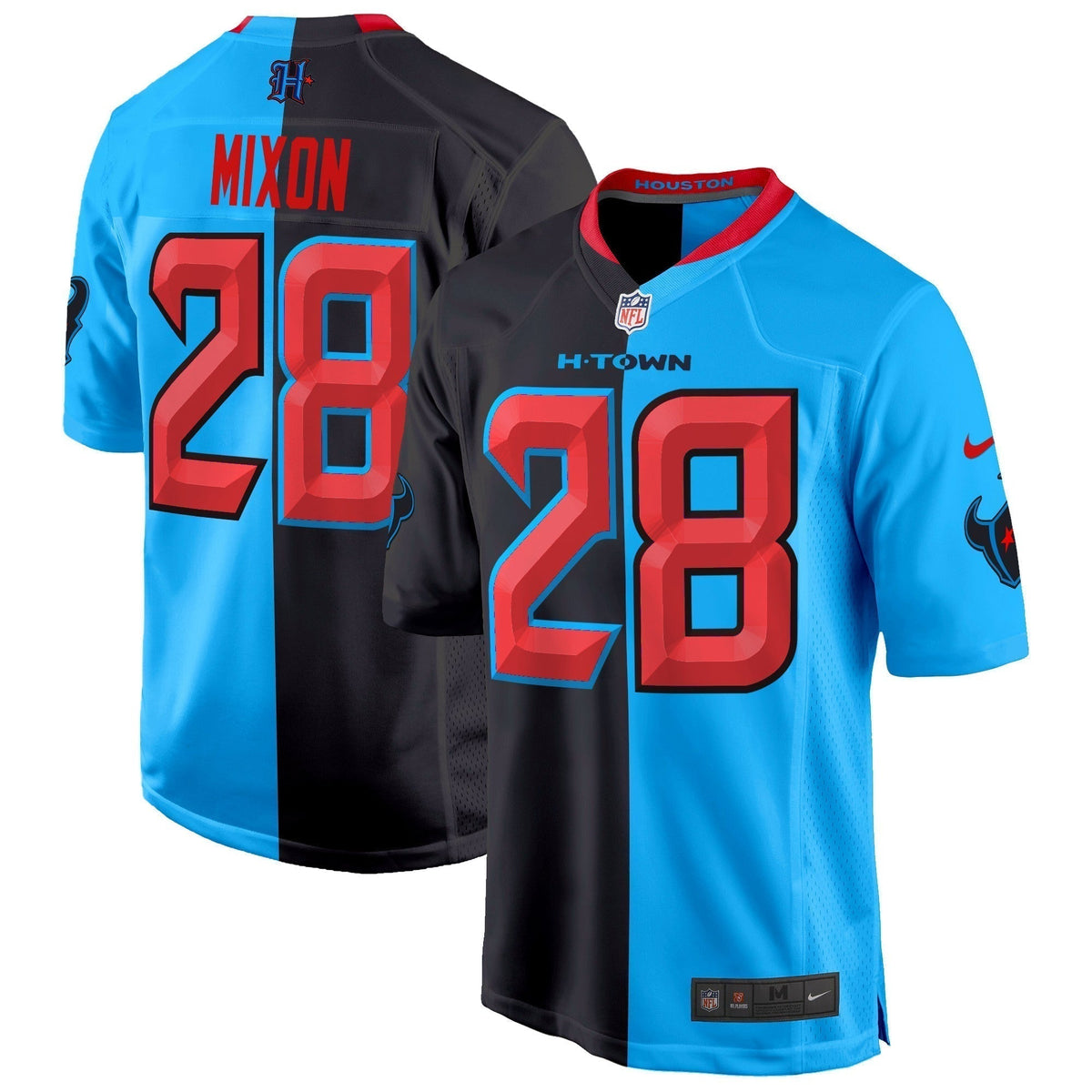 HOU 2024 Game Jersey - Stitched