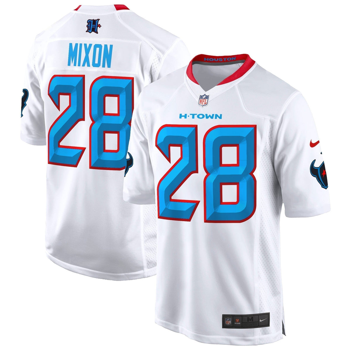 HOU 2024 Game Jersey - Stitched