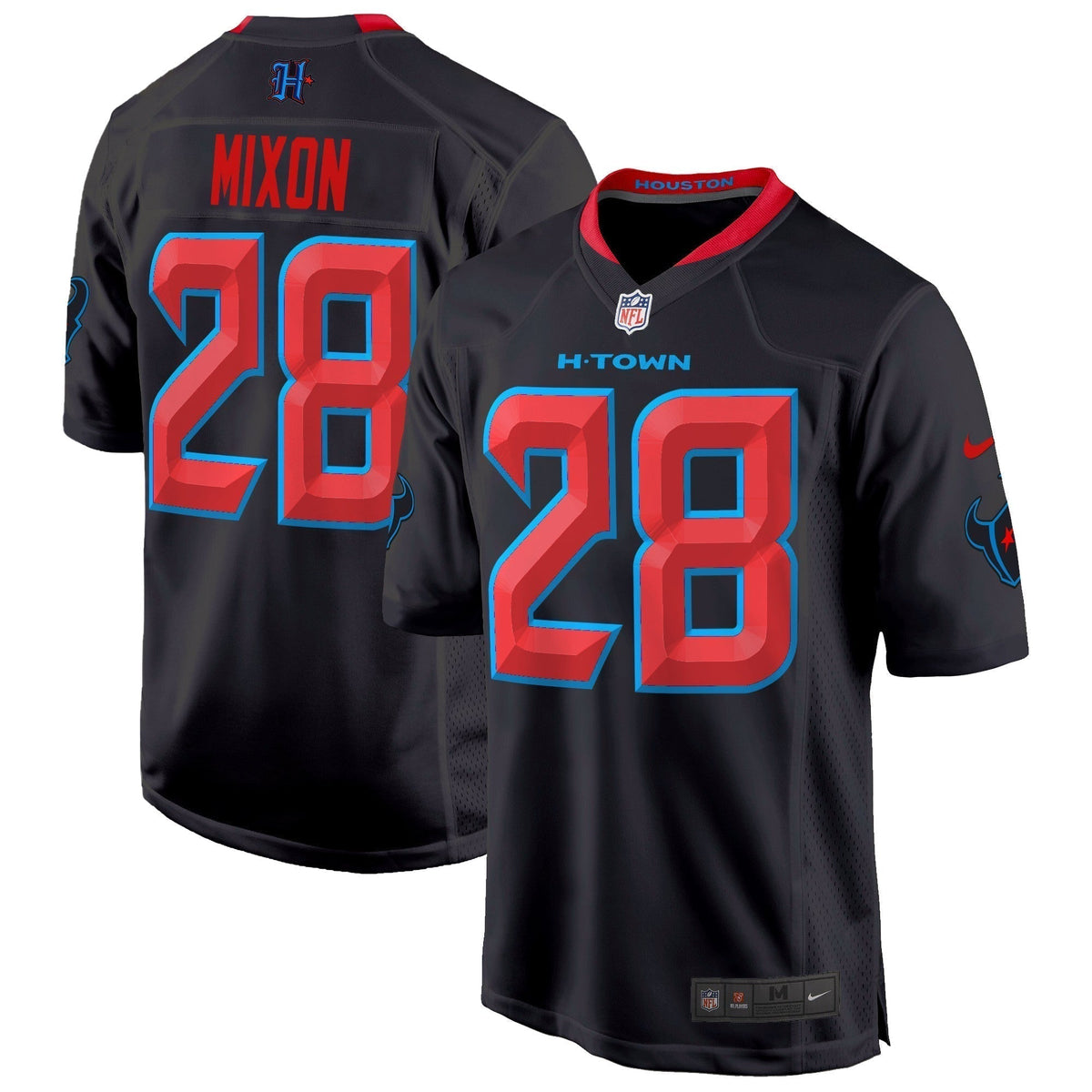 HOU 2024 Game Jersey - Stitched