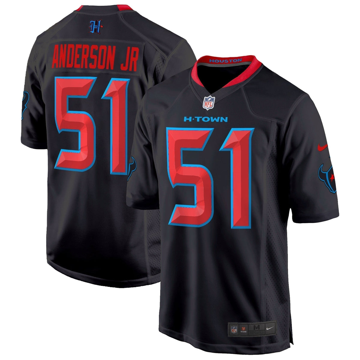HOU 2024 Game Jersey - Stitched
