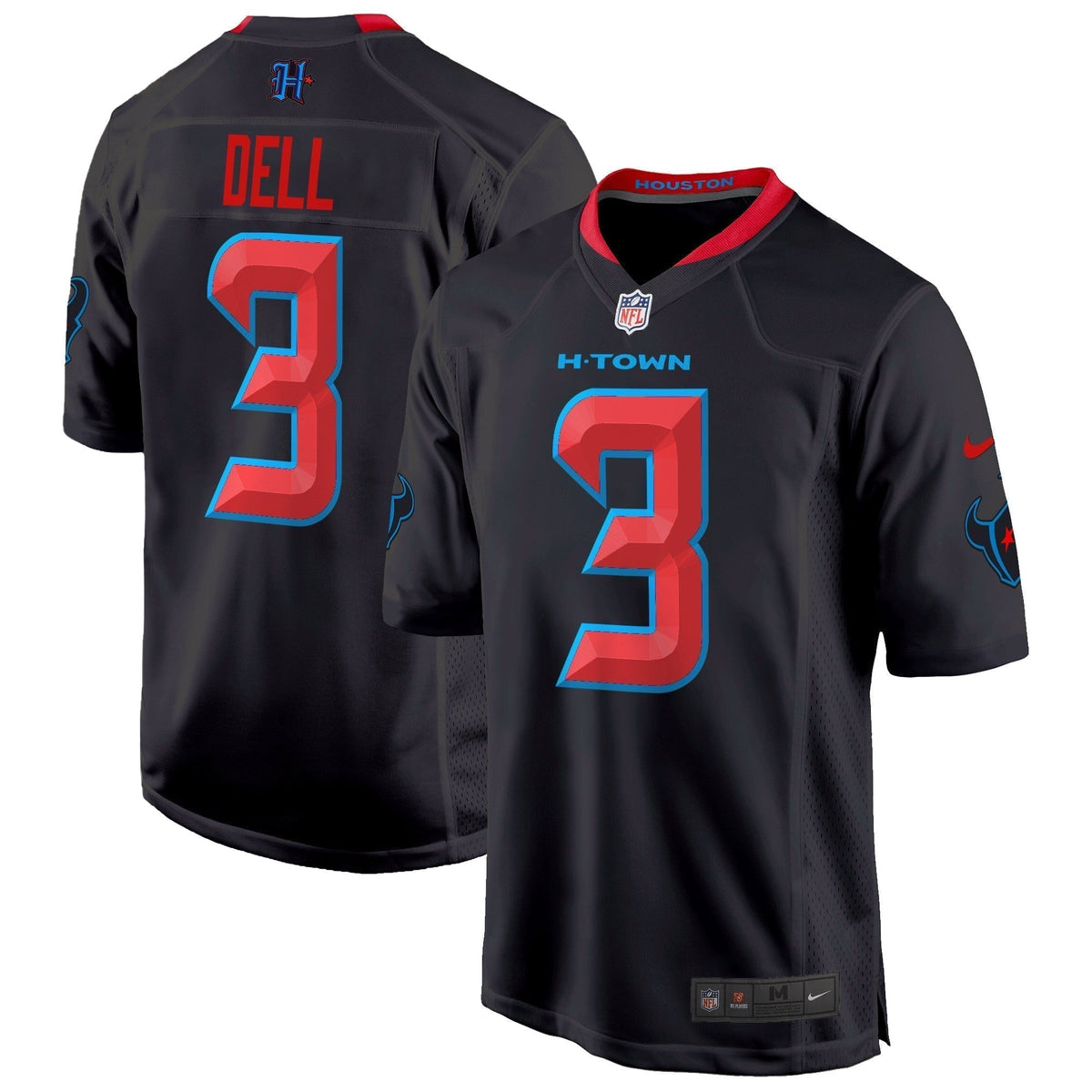 HOU 2024 Game Jersey - Stitched