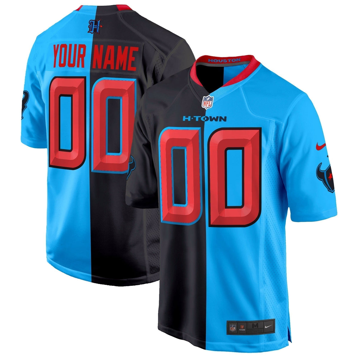 HOU 2024 Game Custom Jersey - Stitched