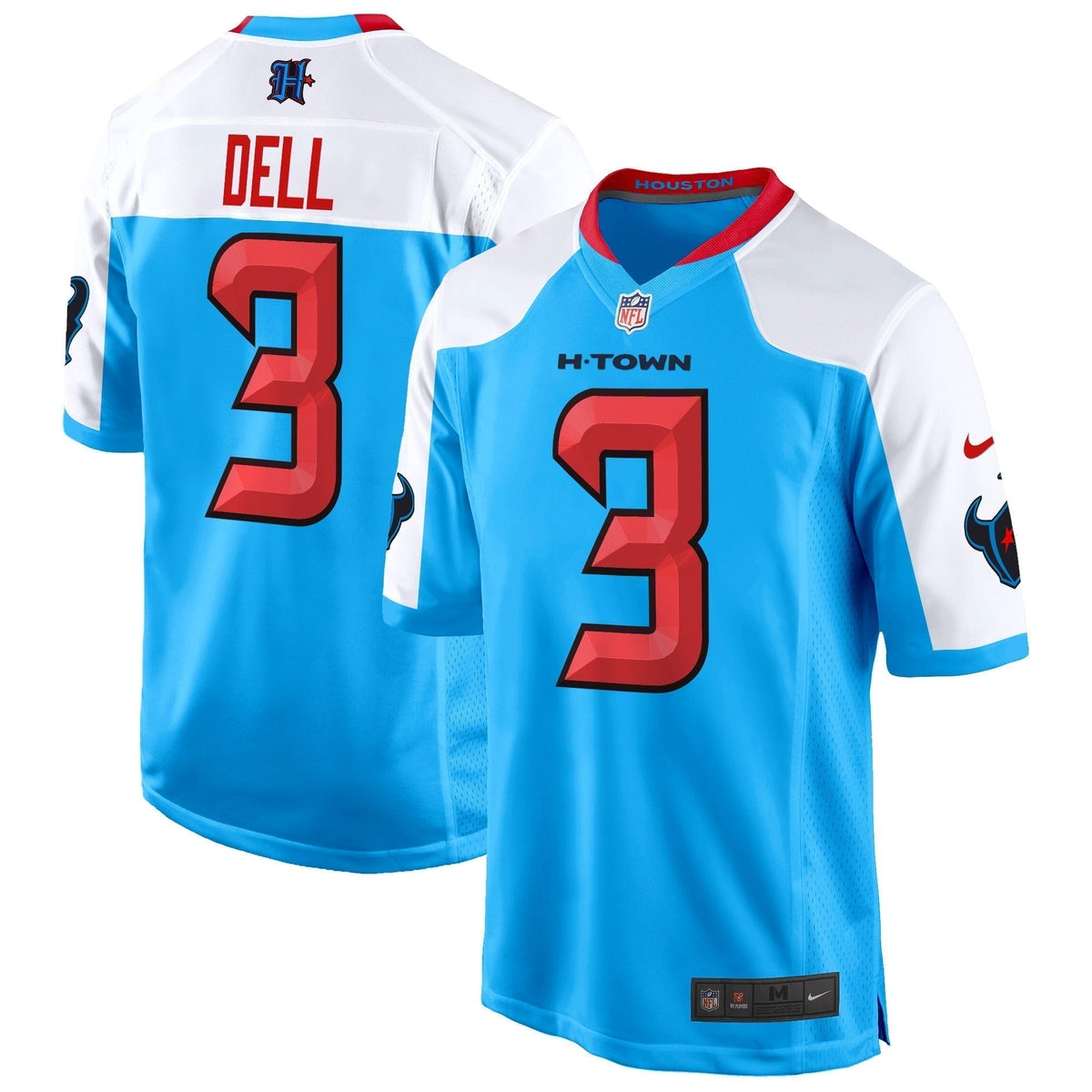 HOU 2024 Game Jersey - Stitched