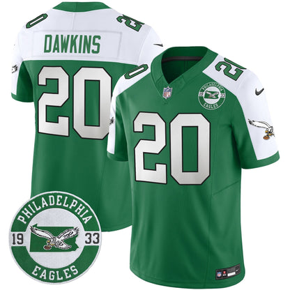 PHI 2025 Throwback Vapor Limited Jersey - Est. 1933 Patch - Stitched