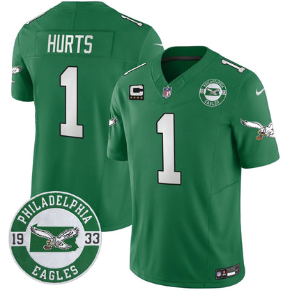 PHI 2025 Throwback Vapor Limited Jersey - Est. 1933 Patch - Stitched