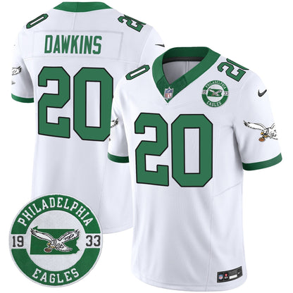 PHI 2025 Throwback Vapor Limited Jersey - Est. 1933 Patch - Stitched