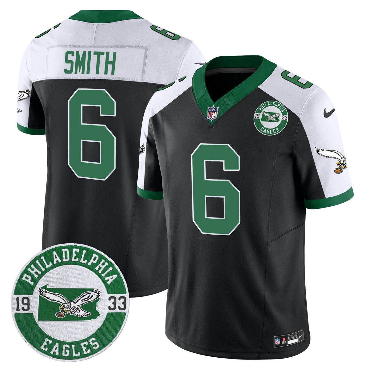 PHI 2025 Throwback Vapor Limited Jersey - Est. 1933 Patch - Stitched