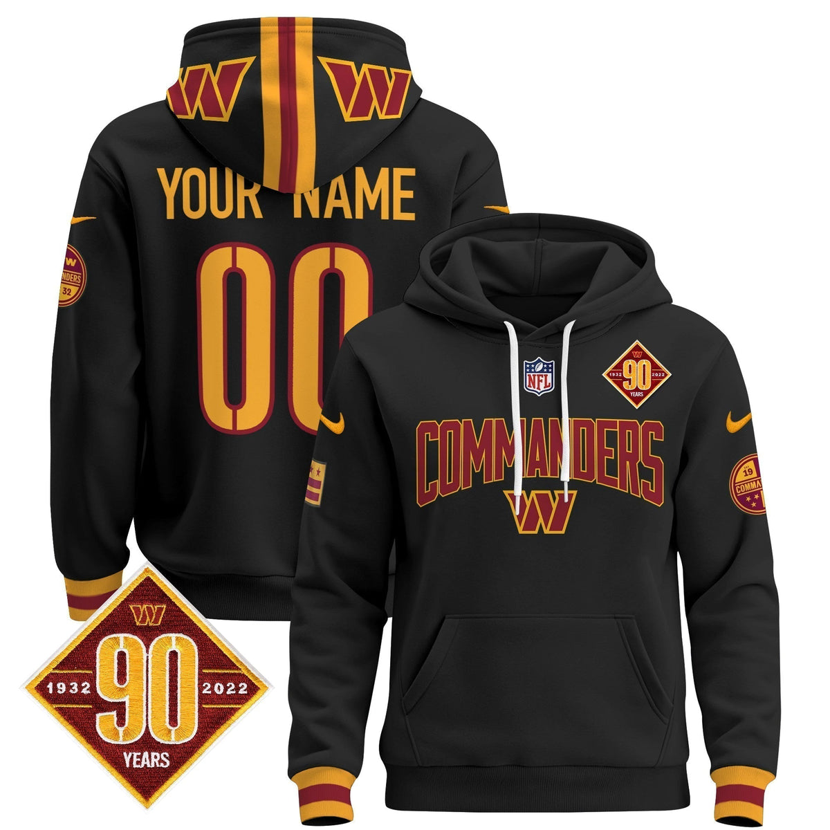 WAS 2024 Custom Pullover Hoodie V2- Stitched