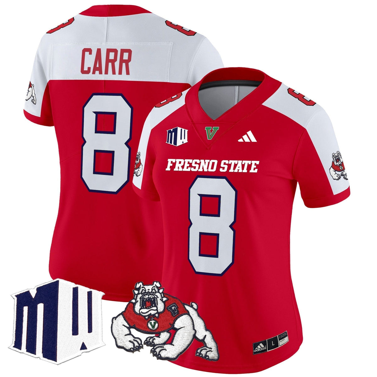 Women's Fresno State Bulldogs 2024 Vapor Limited Jersey - All Stitched