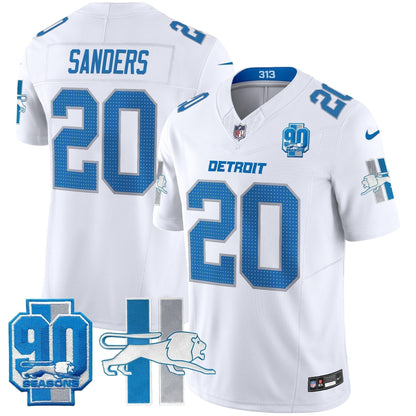Detroit Lion 1946 Throwback Vapor Limited Jersey - Stitched
