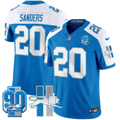 Detroit Lion 1946 Throwback Vapor Limited Jersey - Stitched