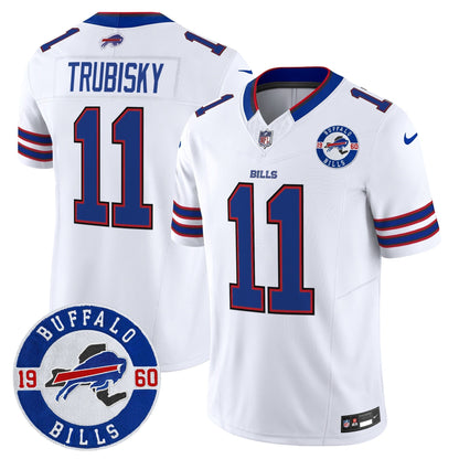 Men's Buffalo Bills 2024 Vapor Limited Jersey - Est. 1960 Patch - All Stitched