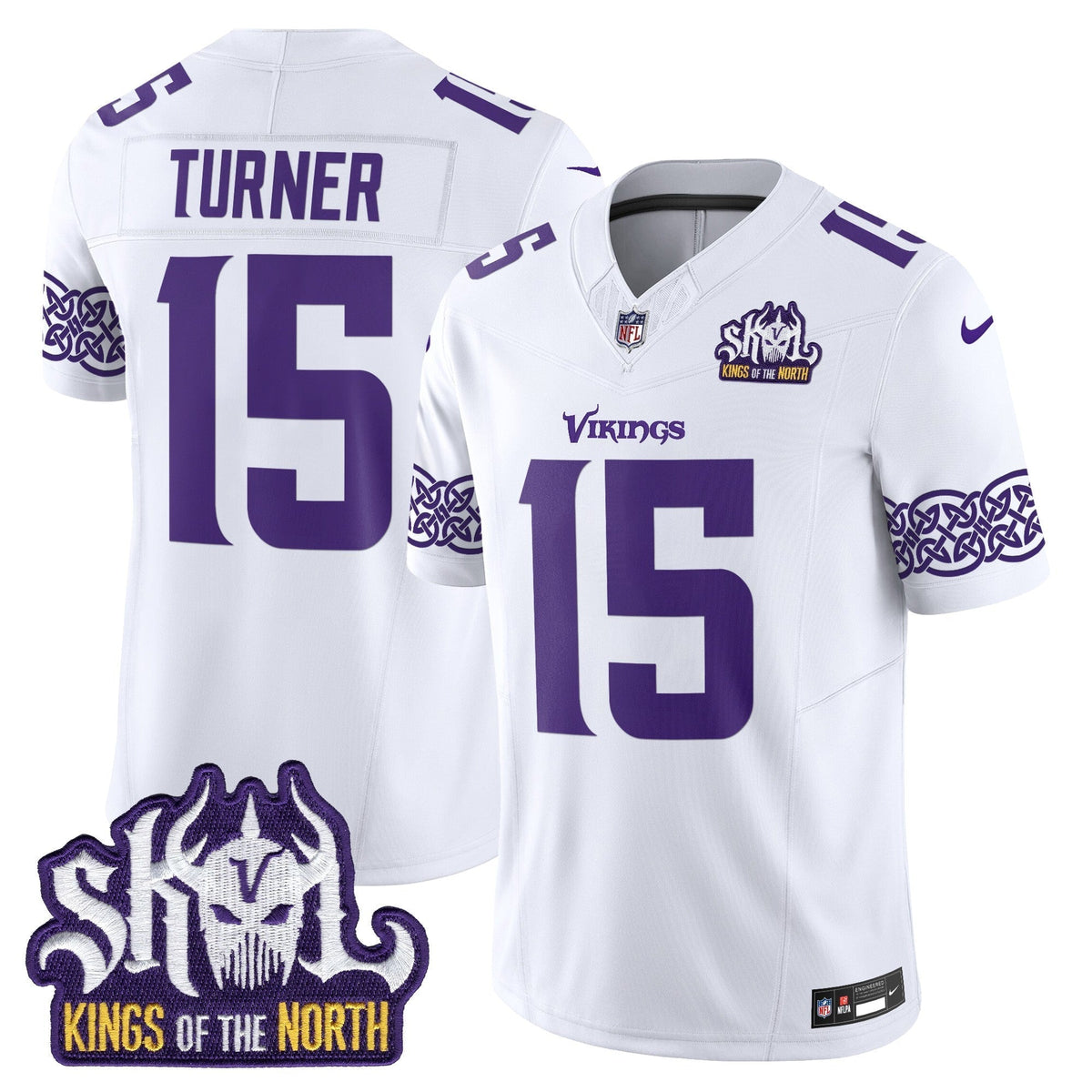 MIN King Of The North Patch Vapor Limited Jersey V2 - Stitched