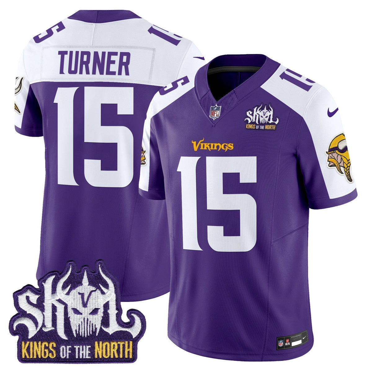 MIN King Of The North Patch Vapor Limited Jersey V2 - Stitched