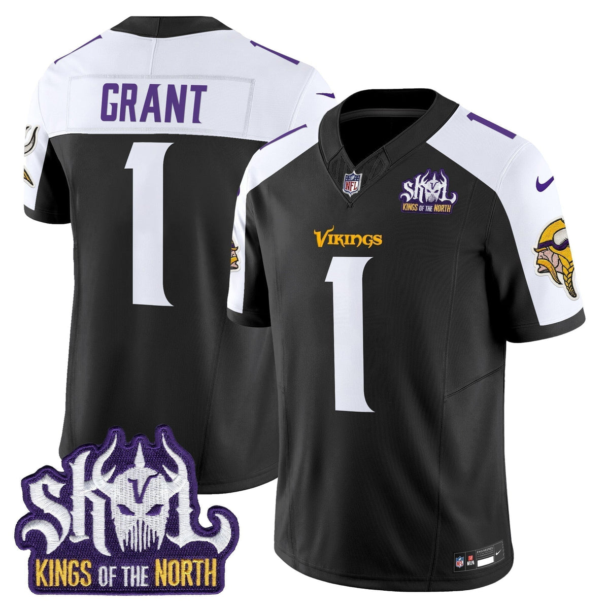 MIN King Of The North Patch Vapor Limited Jersey V2 - Stitched