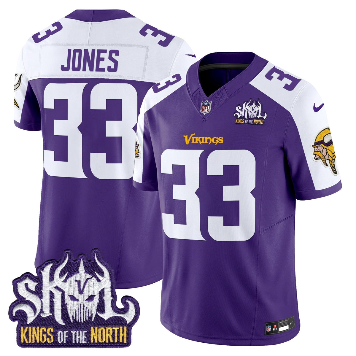 MIN King Of The North Patch Vapor Limited Jersey V2 - Stitched