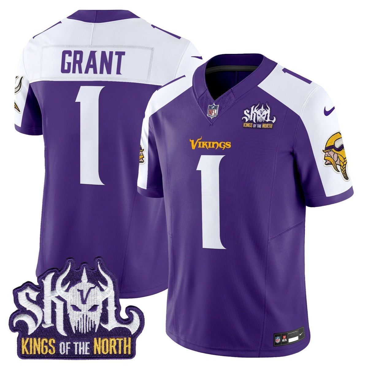 MIN King Of The North Patch Vapor Limited Jersey V2 - Stitched