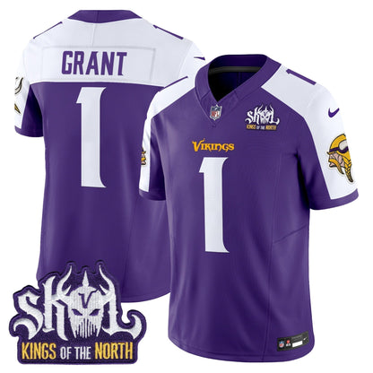 MIN King Of The North Patch Vapor Limited Jersey V2 - Stitched