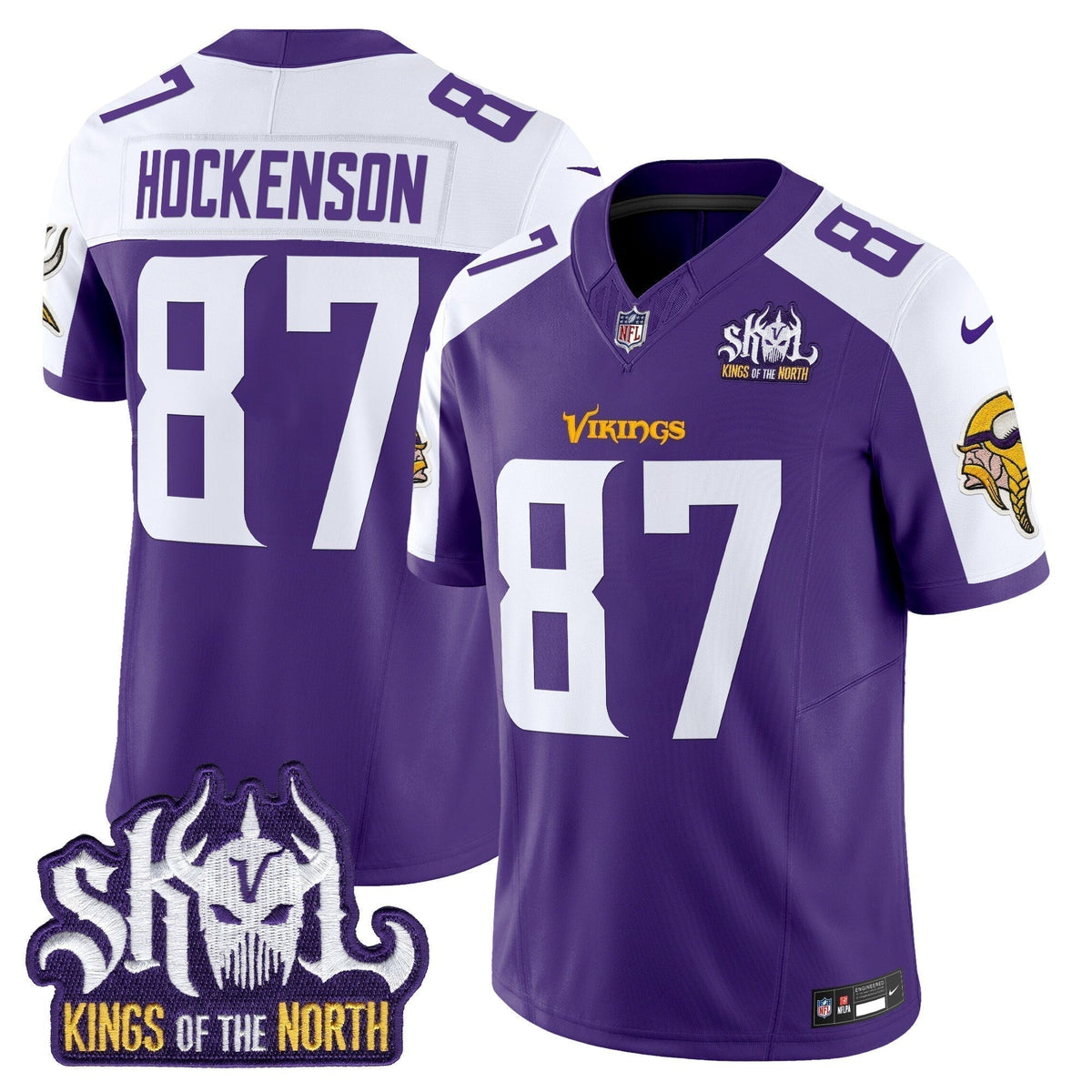MIN King Of The North Patch Vapor Limited Jersey V2 - Stitched