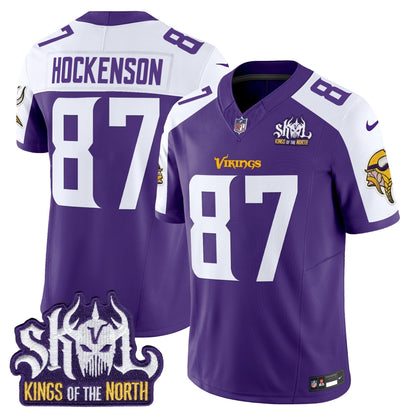 MIN King Of The North Patch Vapor Limited Jersey V2 - Stitched