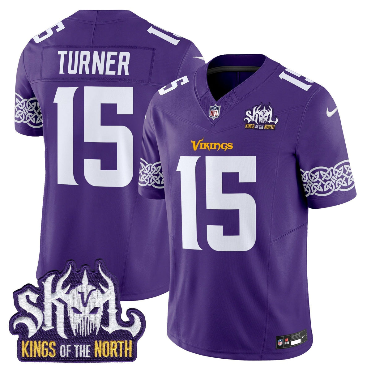 MIN King Of The North Patch Vapor Limited Jersey V2 - Stitched