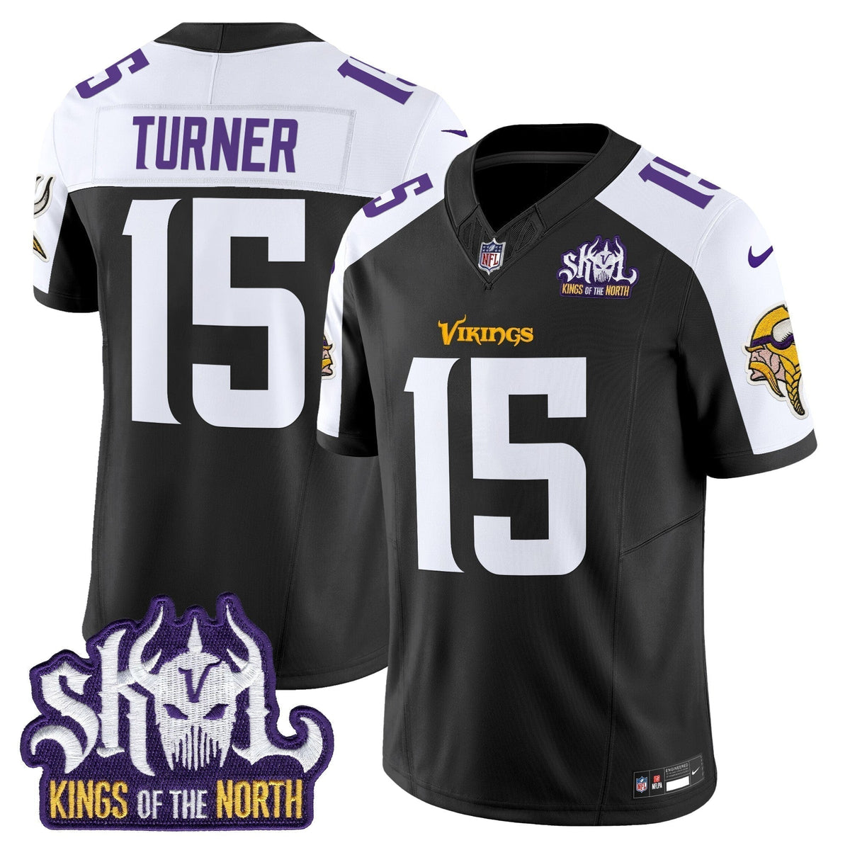 MIN King Of The North Patch Vapor Limited Jersey V2 - Stitched