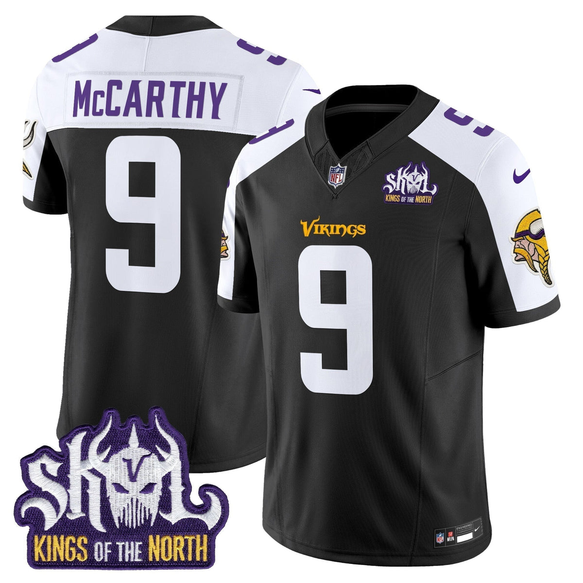 MIN King Of The North Patch Vapor Limited Jersey V2 - Stitched