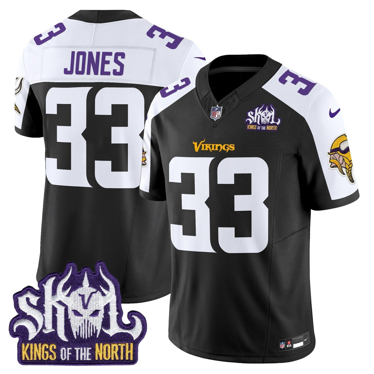 MIN King Of The North Patch Vapor Limited Jersey V2 - Stitched