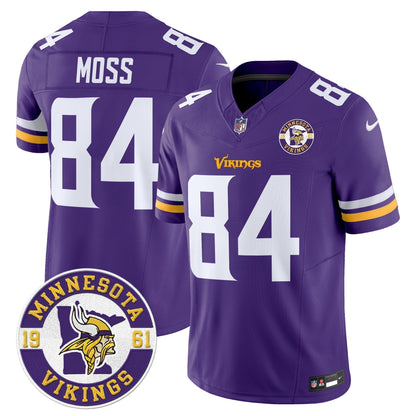 MIN King Of The North Patch Vapor Limited Jersey - Est. 1961 Patch - Stitched