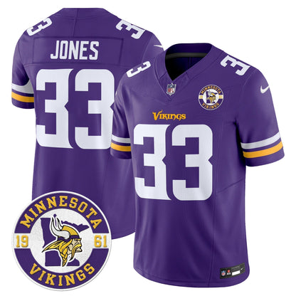 MIN King Of The North Patch Vapor Limited Jersey - Est. 1961 Patch - Stitched